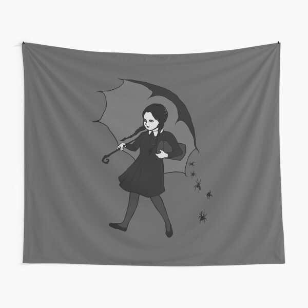Scary Girl Tapestry