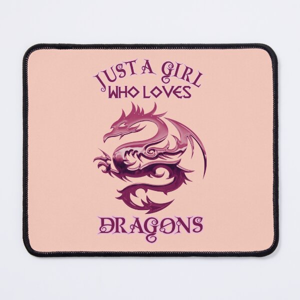 Item preview, Just a Girl Who Loves Dragons designed and sold by nando270.