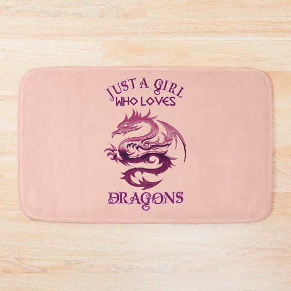Item preview, Just a Girl Who Loves Dragons designed and sold by nando270.