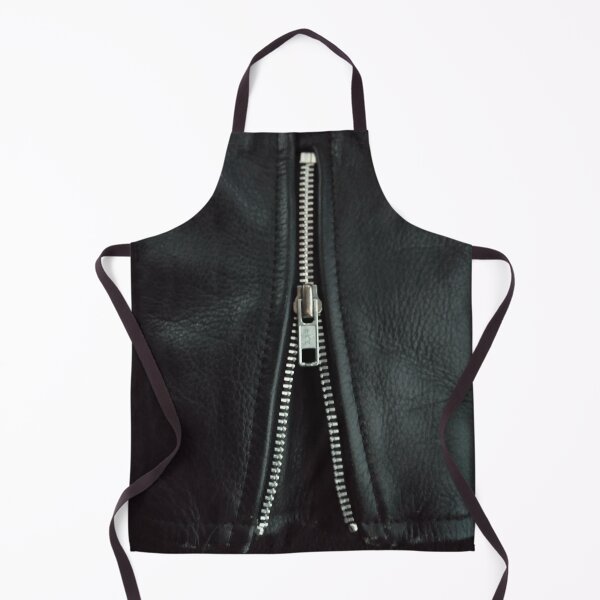 Item preview, Zipper Sleeve (DARK version) Black Leather Jacket designed and sold by Tree45.