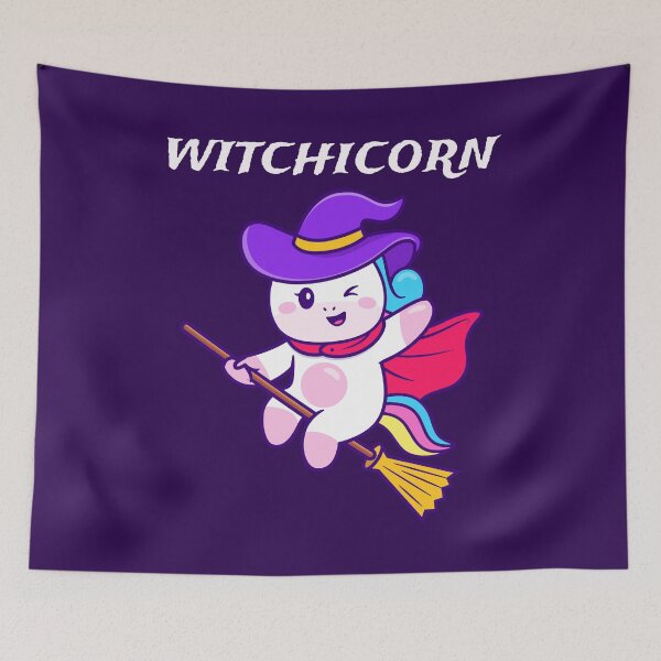 Item preview, Witchicorn Cute Unicorn Witch Halloween 2021 Kawaii Anime designed and sold by gkao.