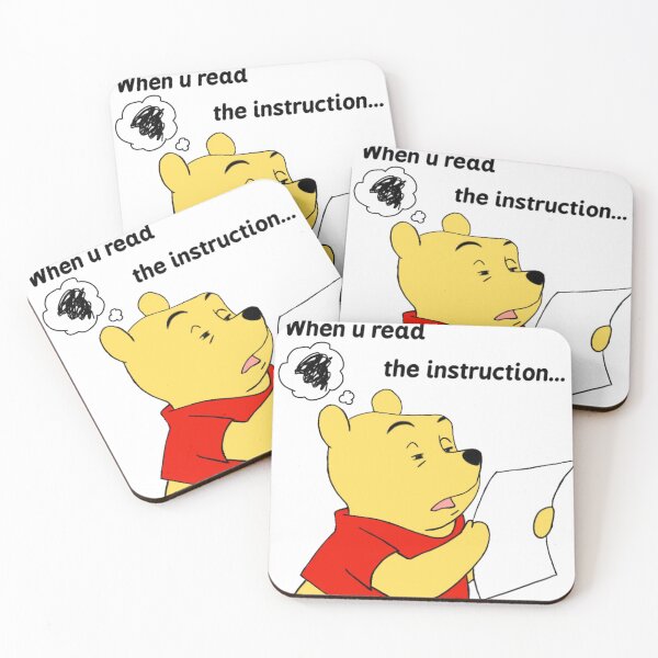 Item preview, When You Read The Instruction designed and sold by tsukinoyume.