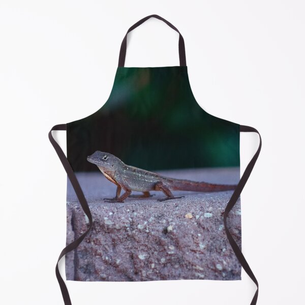 Item preview, Anole Lizard Posing On Concrete designed and sold by SaraMargolis.
