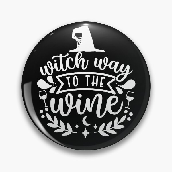 Item preview, Witch Way To The Wine - Funny Witch Wine Drinking Halloween Gift designed and sold by ohmier.