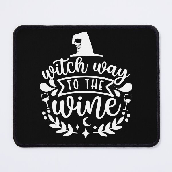 Item preview, Witch Way To The Wine - Funny Witch Wine Drinking Halloween Gift designed and sold by ohmier.
