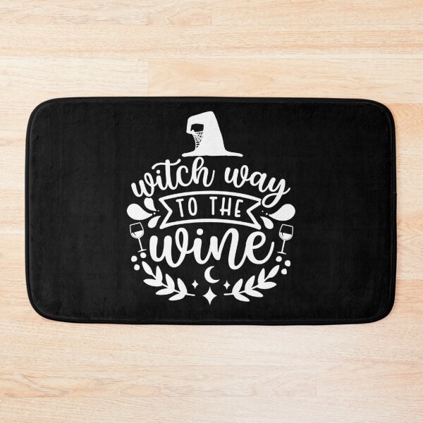 Item preview, Witch Way To The Wine - Funny Witch Wine Drinking Halloween Gift designed and sold by ohmier.