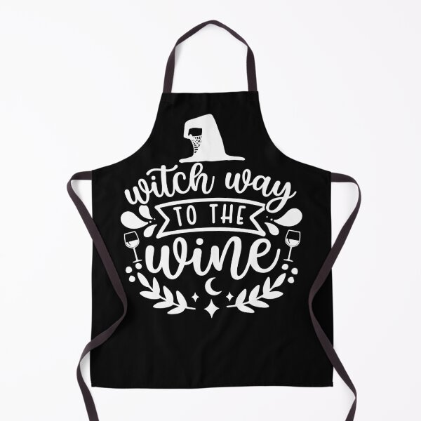 Item preview, Witch Way To The Wine - Funny Witch Wine Drinking Halloween Gift designed and sold by ohmier.
