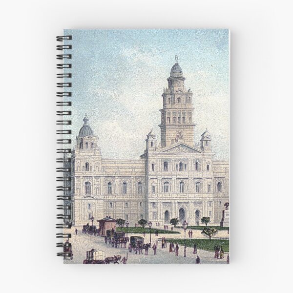 Item preview, Vintage Illustration of Glasgow City Chambers designed and sold by yourscotland.