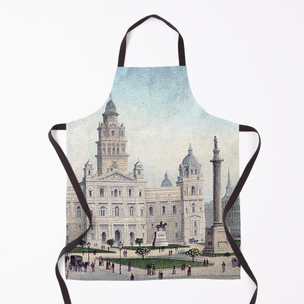 Item preview, Vintage Illustration of Glasgow City Chambers designed and sold by yourscotland.