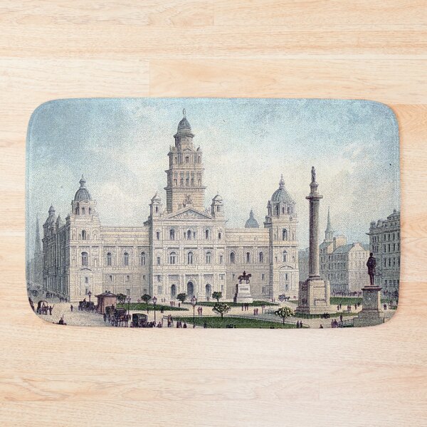 Item preview, Vintage Illustration of Glasgow City Chambers designed and sold by yourscotland.