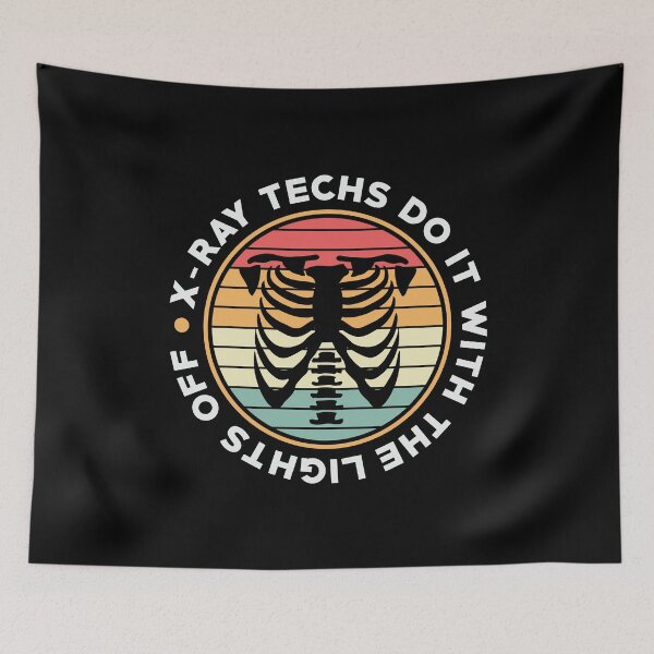 Item preview, Radiology Tech X-Ray Techs Do It Retro Xray Tech designed and sold by tshirtconcepts.