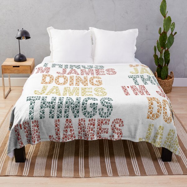 Item preview, I'M james DOING james THINGS text dog style - Lover james - james dad designed and sold by Lastazizi.