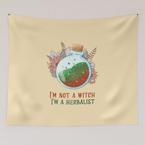Item preview, I´m Not A Witch I´m A Herbalist. Funny Witch Potion designed and sold by Rebel-Design.