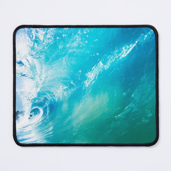 Item preview, Barrel forming. Curling wave. Bright blue sky and ocean sea water. designed and sold by JellyBeenzz.