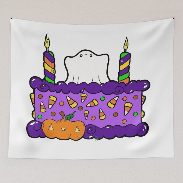 Item preview, Spooky Cake designed and sold by LittleAbbie.