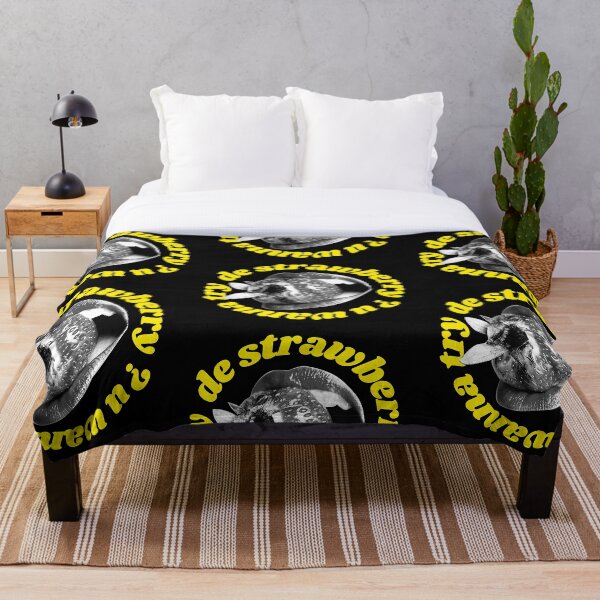 Limited 1 : Strawberry. Throw Blanket