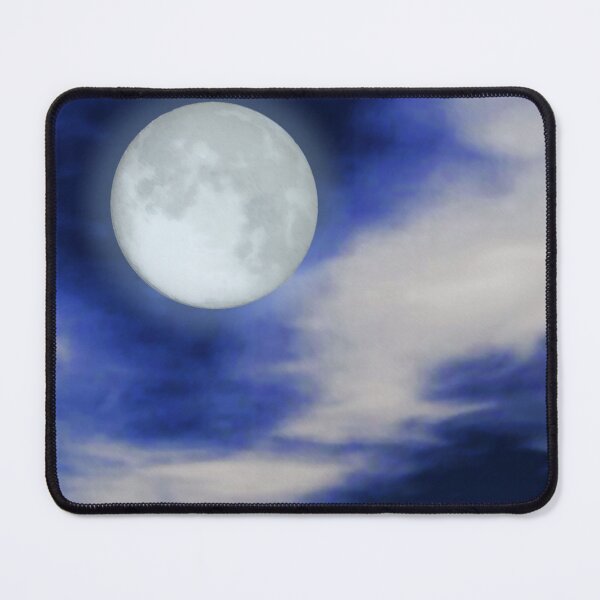 Item preview, Moonscape With Moonlit Clouds designed and sold by Marymarice.