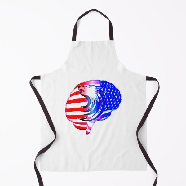 Item preview, Beautiful American Flag With Wolf Design designed and sold by Zareen Sayyed.
