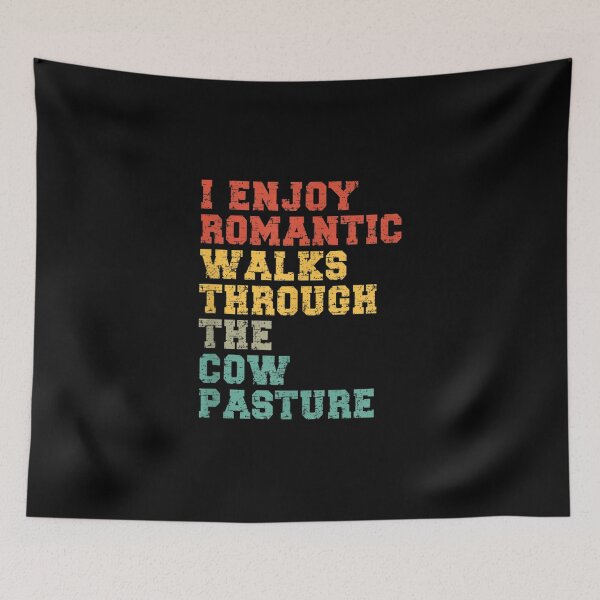 Item preview,  Enjoy Romantic Walks Through Cow Pasture Funny Farmer designed and sold by suzanso.
