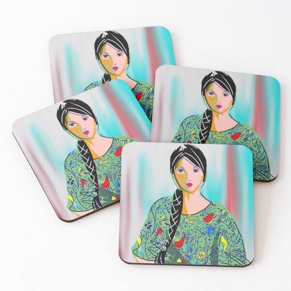 Item preview, Woman in Green designed and sold by Fash4You.