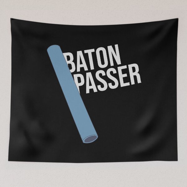 Item preview, Baton Pass Text - Track and Field - Relay Race designed and sold by DeWinnes.