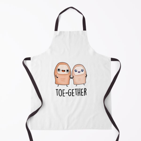 Item preview, Toe-gether Cute Big Toe Puns designed and sold by punnybone.