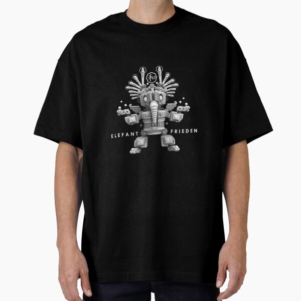 Peace Elephant 2 Oversized T-Shirt