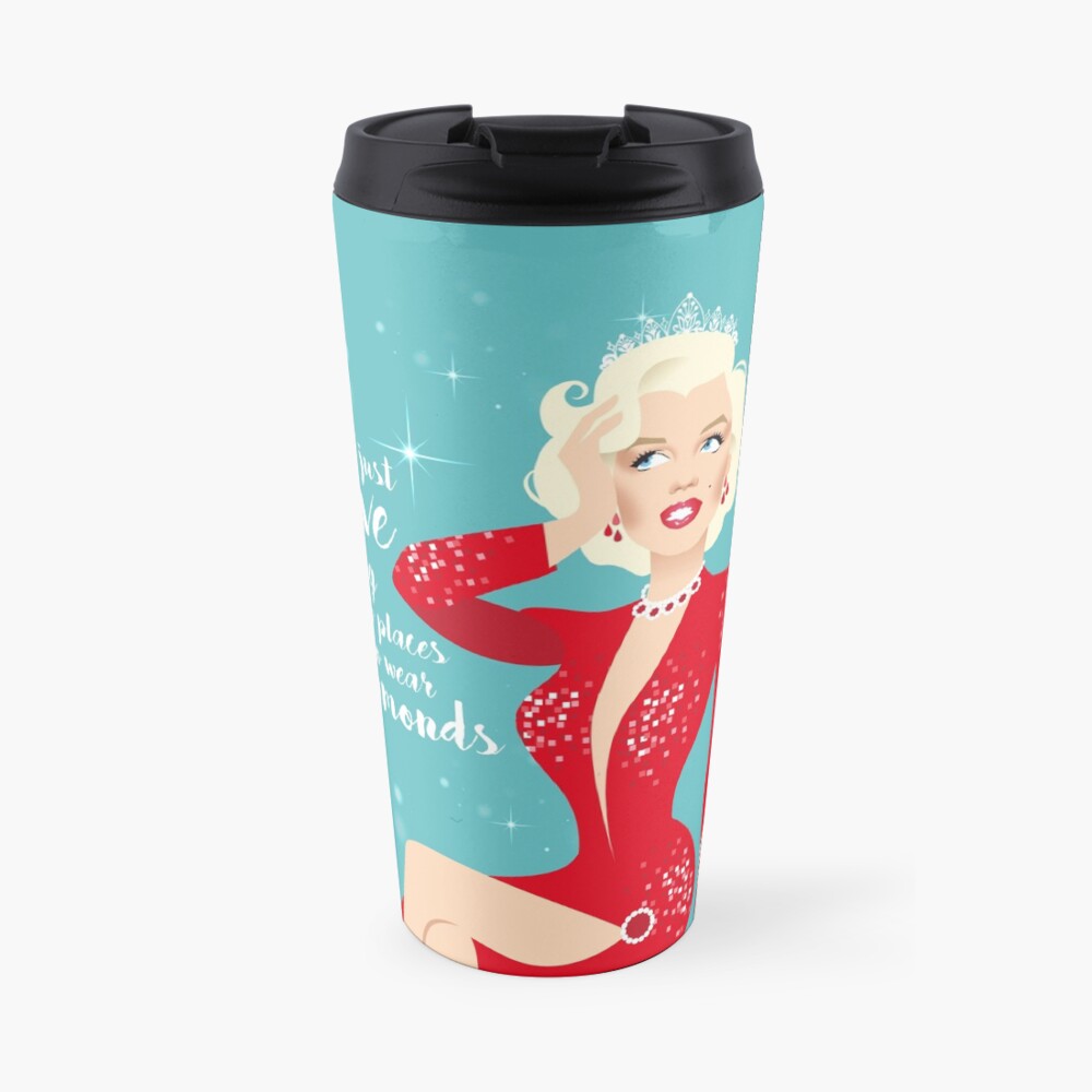 Love finding new places to wear diamonds Travel Coffee Mug