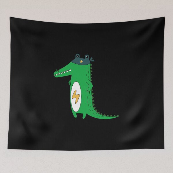 Item preview, Superhero Alligator designed and sold by GBDesigner.