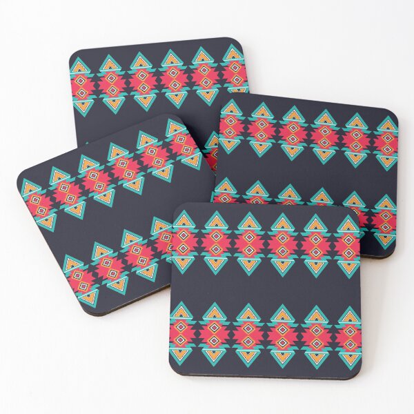 Item preview, colorful ethnic geometric pattern designed and sold by GeomePattern.