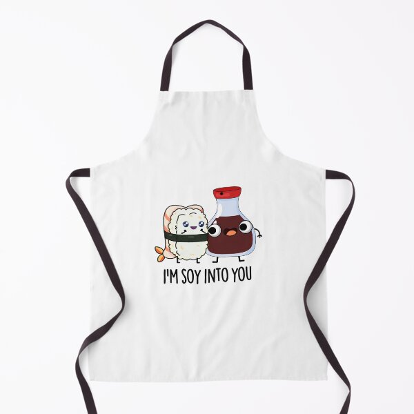 Item preview, I'm Soy Into You Cute Soy Sauce Puns designed and sold by punnybone.