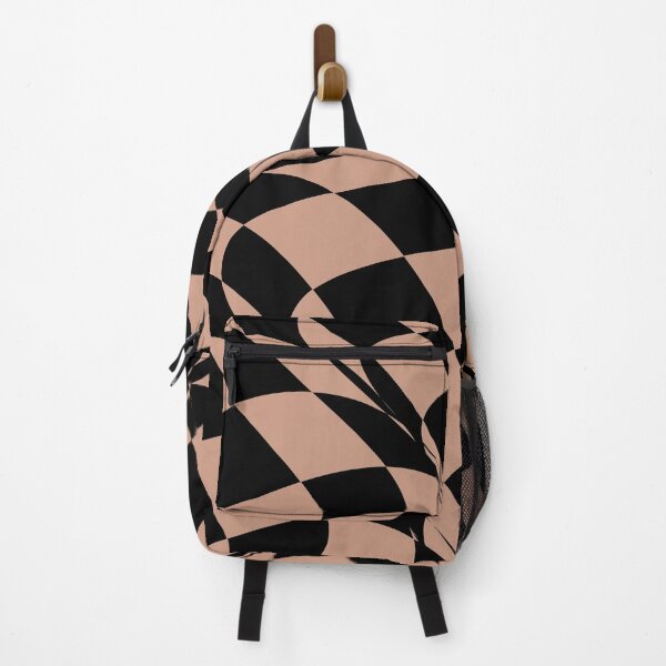 Item preview, Medium Pink and Black Retro Checkerboard Pattern Pairs 2022 Popular Color Sherwin Williams Rose Tan SW 0069 - Colour Trends designed and sold by ColorOfTheYears.