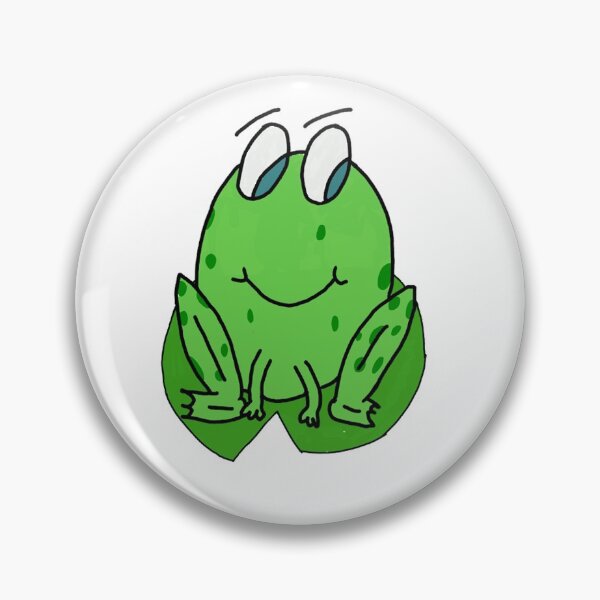 Item preview, Fron on a lily pad designed and sold by eevee135.