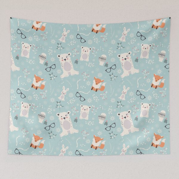 Item preview, Christmas animal pattern, 001 designed and sold by BlueLela.