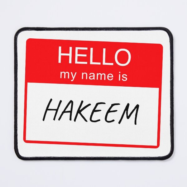 Item preview, Hello My Name Is Hakeem Name Tag Custom Personalised Design  designed and sold by CreatedbyJR.
