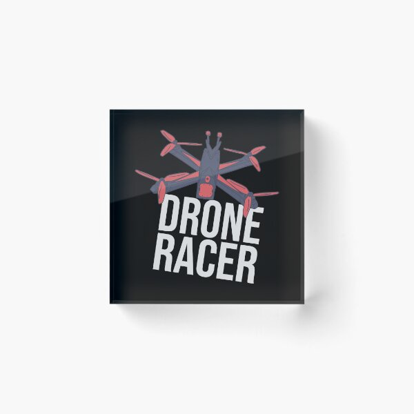 Item preview, Drone Racer Text - Aerial Copter - Radio Controlled designed and sold by DeWinnes.