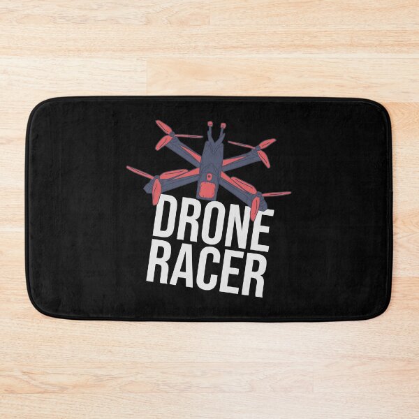 Item preview, Drone Racer Text - Aerial Copter - Radio Controlled designed and sold by DeWinnes.