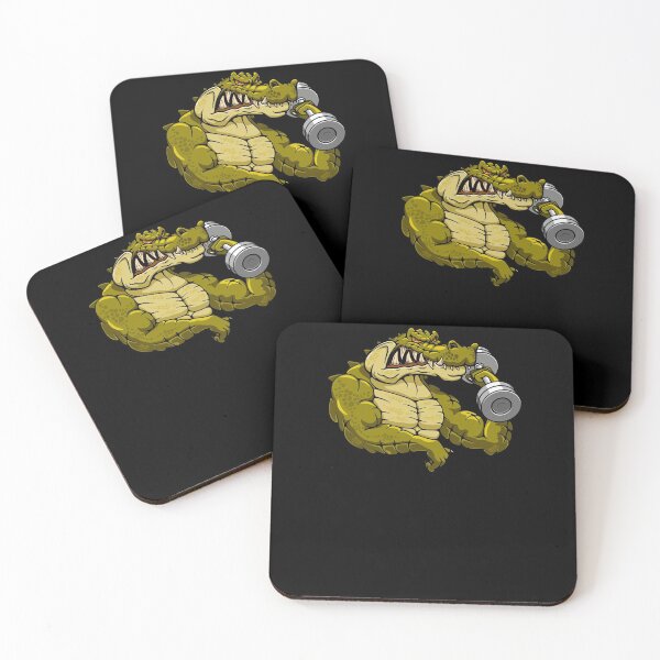 Item preview, Muscular Alligator Workout Bodybuilding designed and sold by GBDesigner.