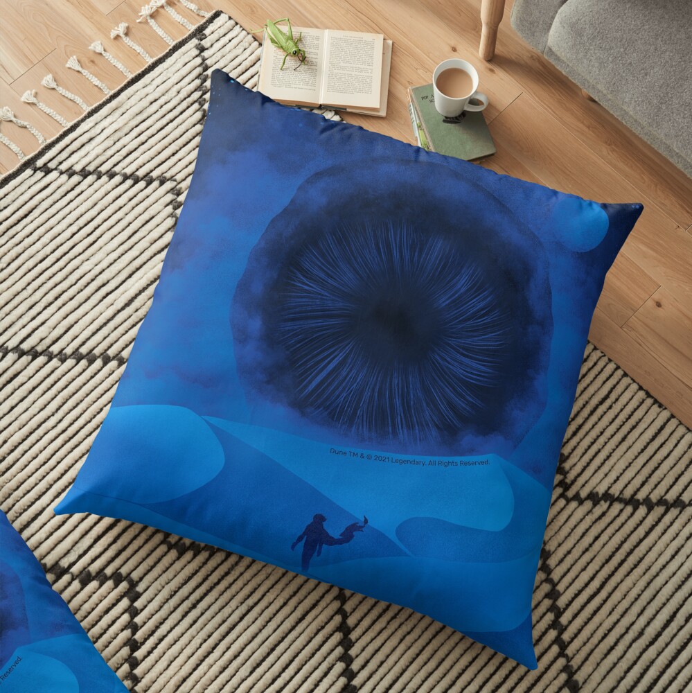 The Great Shai-Hulud, Blue Moons Floor Pillow