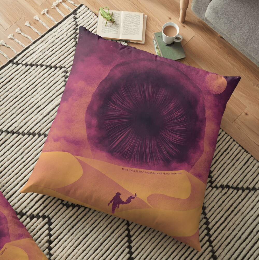 The Great Shai-Hulud Floor Pillow