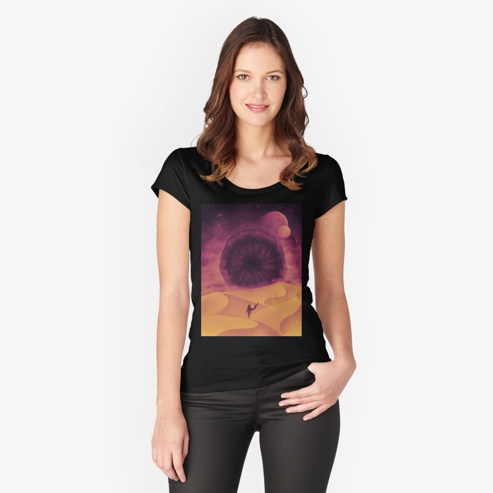 Item preview, Fitted Scoop T-Shirt designed and sold by DreamArtowrks.