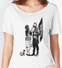 Banksy - Anarchist und Mutter Loose Fit T-Shirt