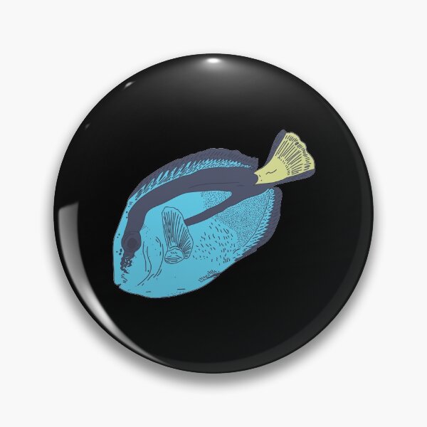 Item preview, Blue Tang Fish - Keep Swimming - Aquarium Fish designed and sold by DeWinnes.