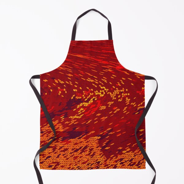 Item preview, Lava Wave Burnt Red designed and sold by rum1757.