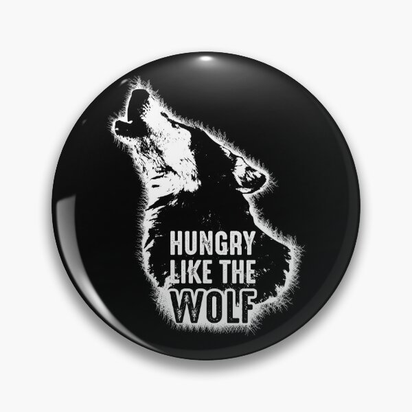 Item preview, Hungry Like the Wolf Howling Halloween Wolf Gift designed and sold by NUMAcreations.