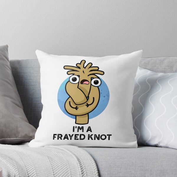 Item preview, I'm A Frayed Knot Cute Puns designed and sold by punnybone.
