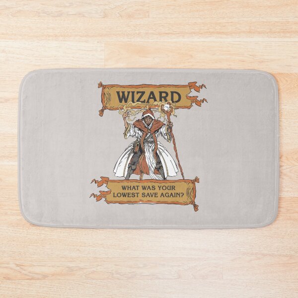 Item preview, Tabletop RPG Wizard - What Was Your Lowest Save Again? designed and sold by DungeonCrawlers.