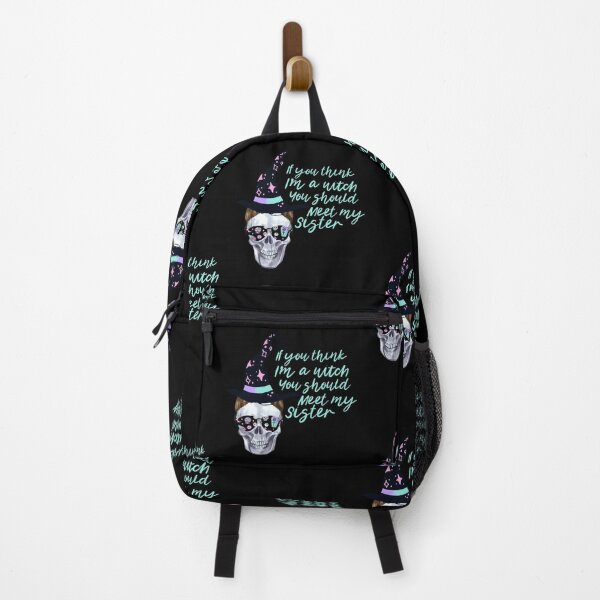 Item preview, Halloween if you think I’m a witch you should meet my sister - men/kids/ women / pastel goth Halloween designed and sold by Designs Of all kinds.