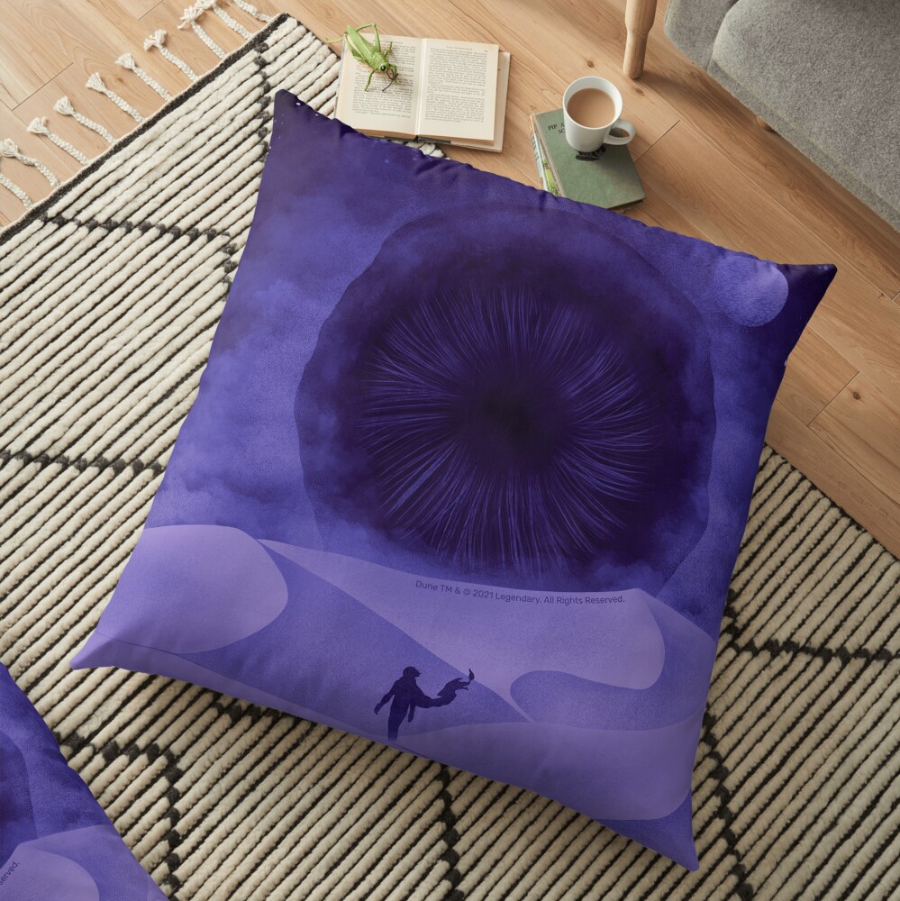 The Great Shai-Hulud, Purple Moons Floor Pillow