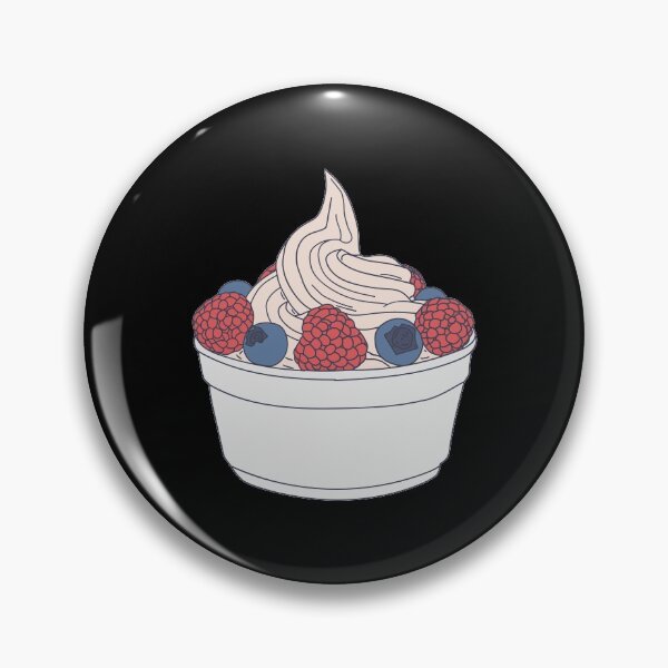 Item preview, Frozen Yogurt - Berry Topped Vanilla Fro Yo designed and sold by DeWinnes.